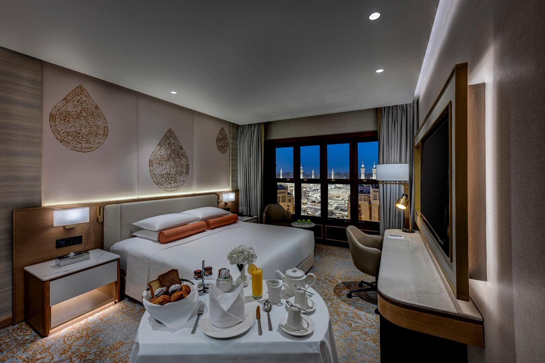Luxury Suite Partial Kaaba View Living Room VIP Lounge Access